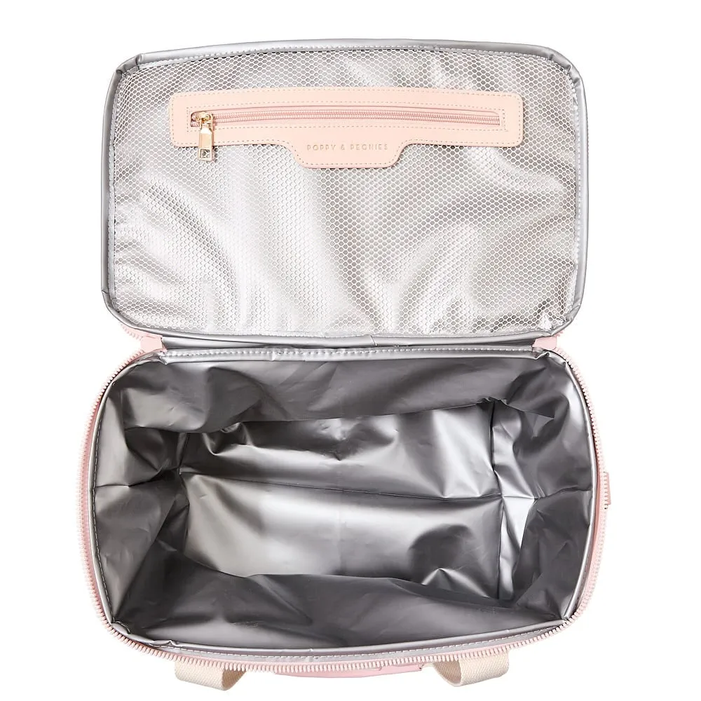 Stay Cool Cooler Bag Pink Stripe