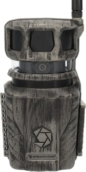 Stealth Cam Revolver 36MP Photo 1080P HD Video at 30 FPS 0.4 Sec Trigger Speed 360-Degree Panoramic View Built-in GPS Hunting Cellular Trail Camera, Verizon and AT&T
