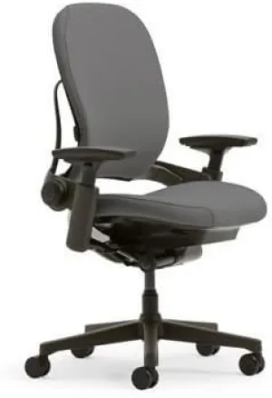 Steelcase Leap Plus Fabric Chair, Gray