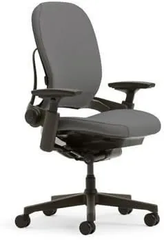 Steelcase Leap Plus Fabric Chair, Gray