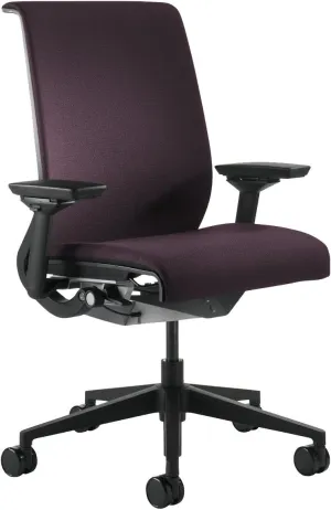 Steelcase Think Fabric Chair, Eggplant