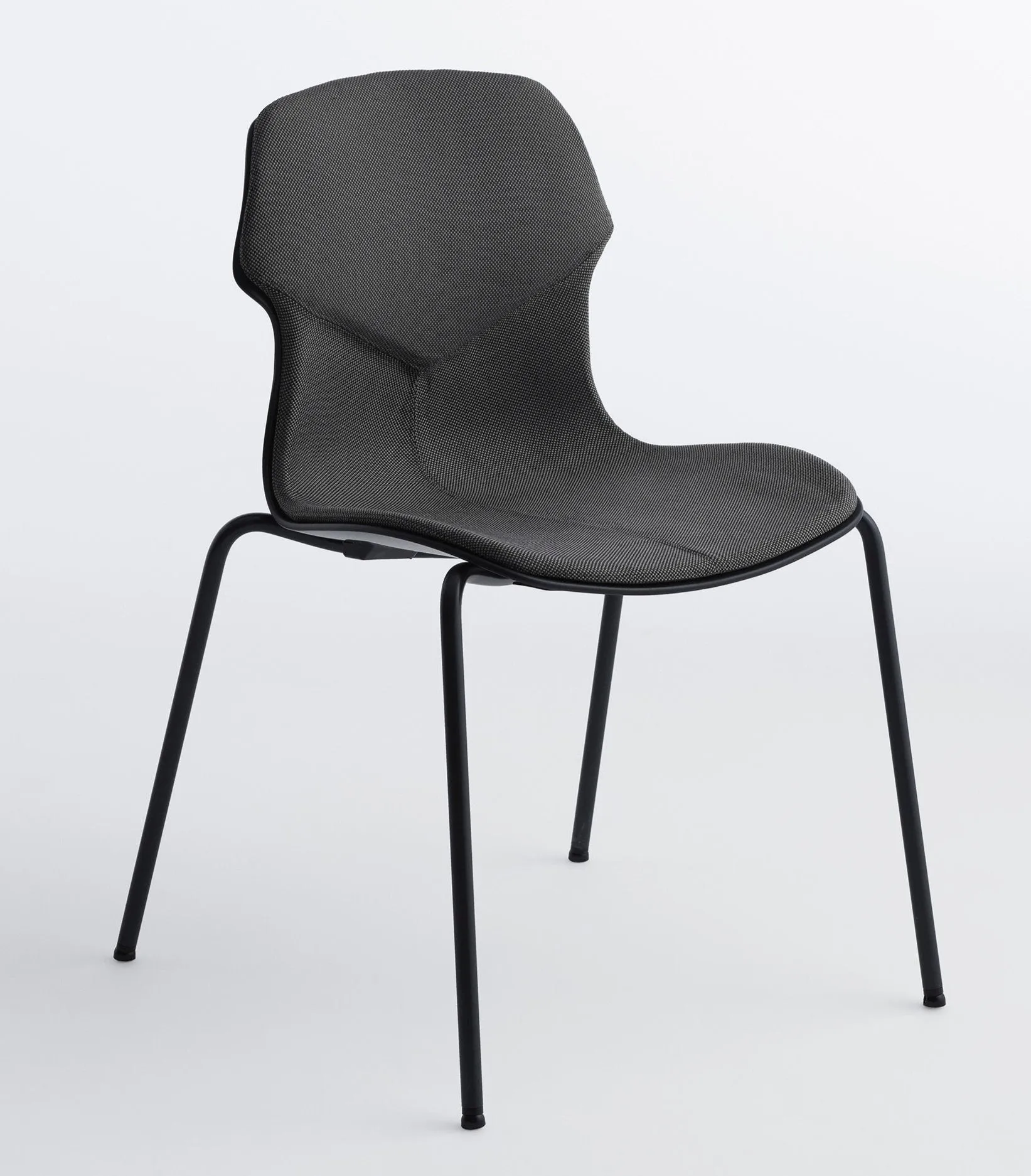 Stereo Stackable Front Upholstered Chair by Casamania