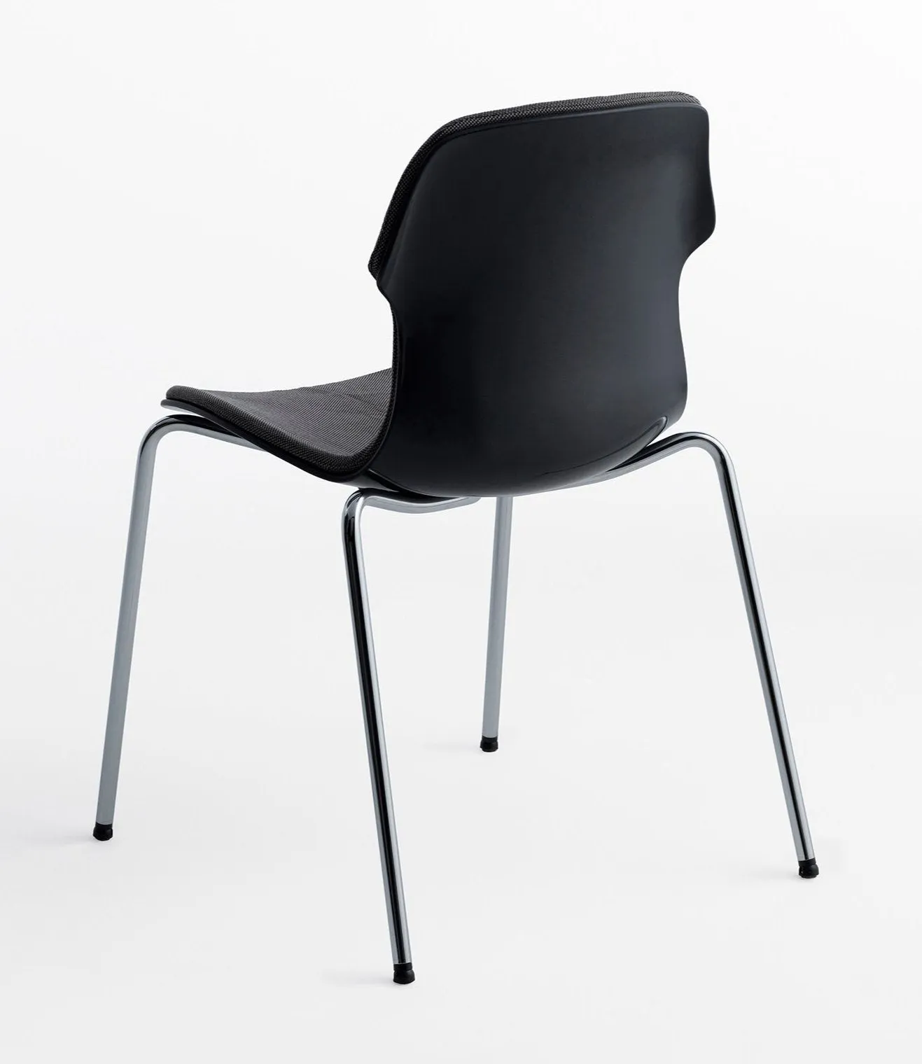 Stereo Stackable Front Upholstered Chair by Casamania