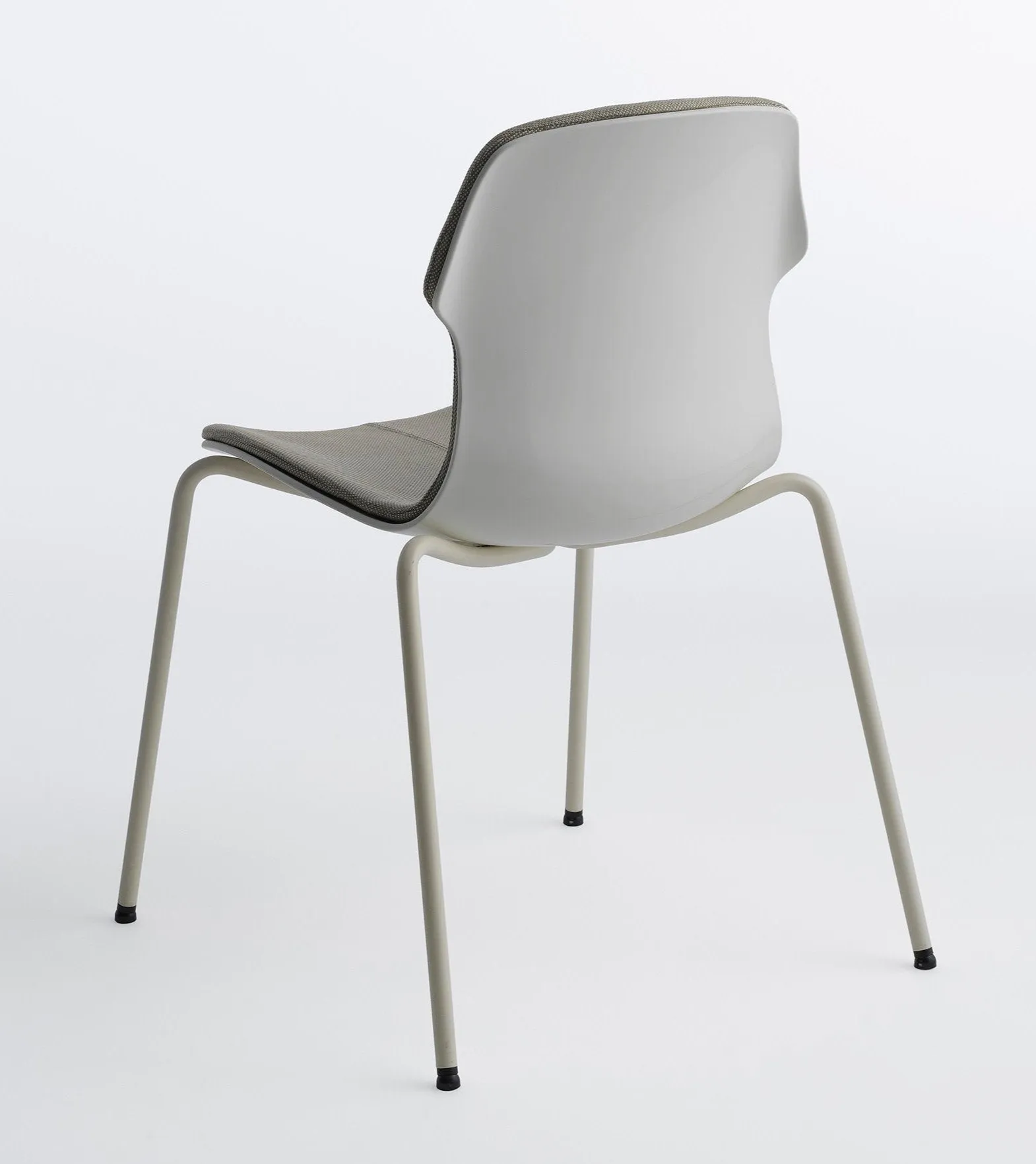 Stereo Stackable Front Upholstered Chair by Casamania