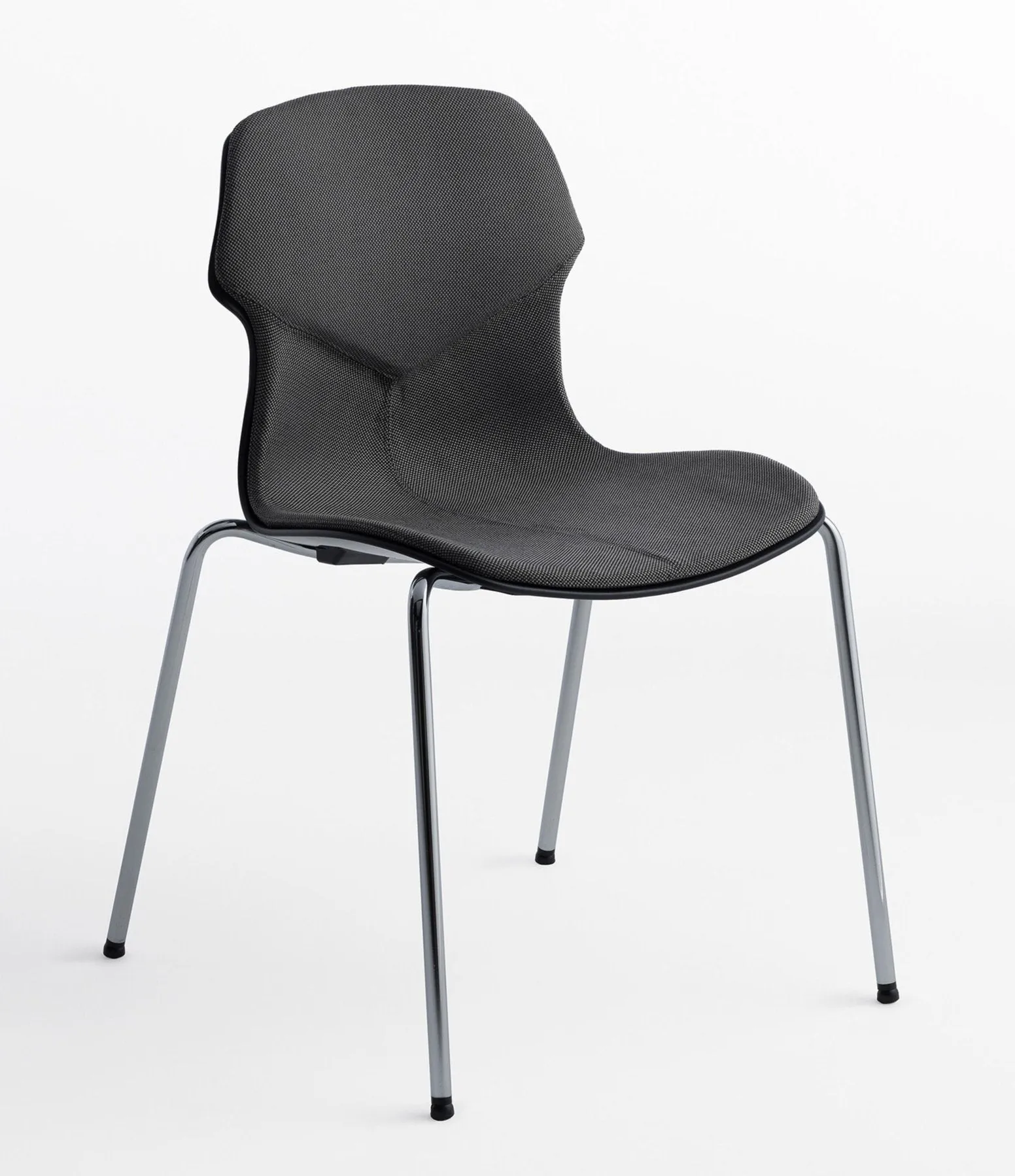 Stereo Stackable Front Upholstered Chair by Casamania