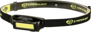 Streamlight 61702 Bandit 180-Lumen USB Rechargeable LED Headlamp with Elastic Head Strap, Clip, and USB Cable, Black