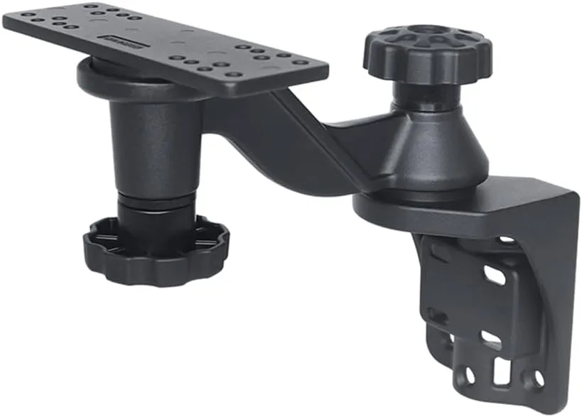 Strg Fish Finder Mount, Fish Finder Swing Mount Kayak Marine Electronics Mounts Compatible with Scotty Garmin Lowrance Humminbird