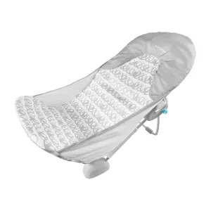 Summer by Ingenuity Foldaway 2-Position Baby Bath Seat, Adjustable Support for Sink or Bathtub, Ages 0-6 Months up to 20 Pounds, Machine-Washable Sling