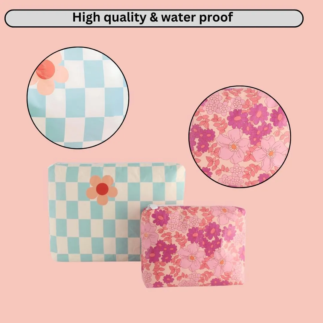 Sunnlie Waterproof Dry/Wet Bag for Beach Swimming/Outdoor/Travel/Camping/Skiing/Snowboarding/Sunscreen (Checkmate, Junior)