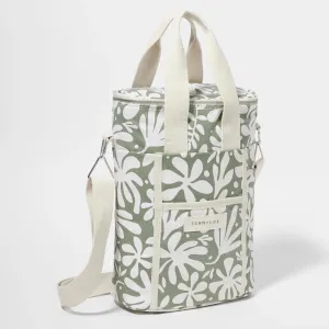 Sunnylife | Canvas Drinks Cooler Bag | The Vacay Olive
