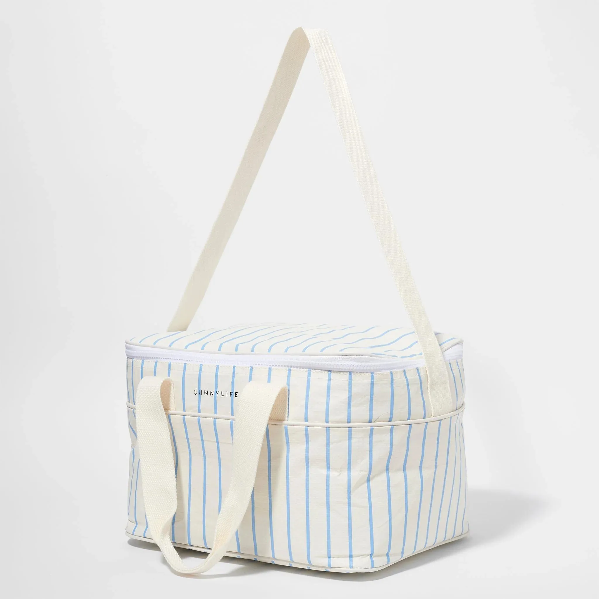 Sunnylife | Cooler Bag | Le Weekend Mid Blue-Cream