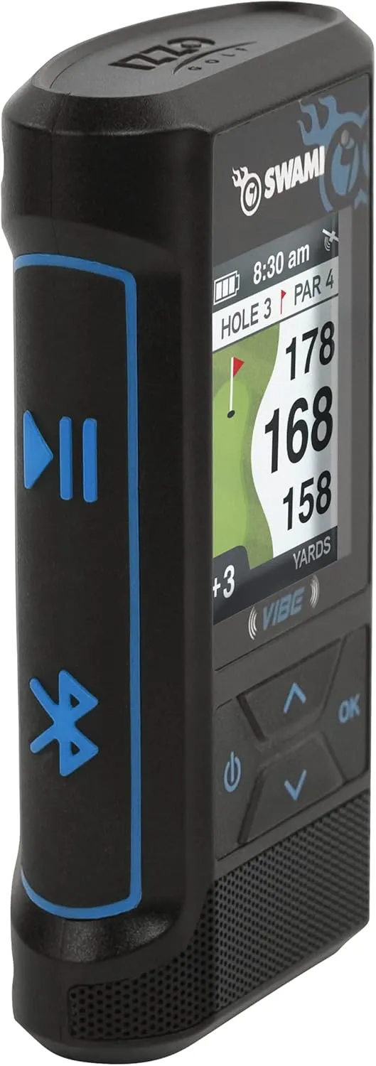 Swami Vibe Golf GPS - Golf GPS Bluetooth Speaker Combo