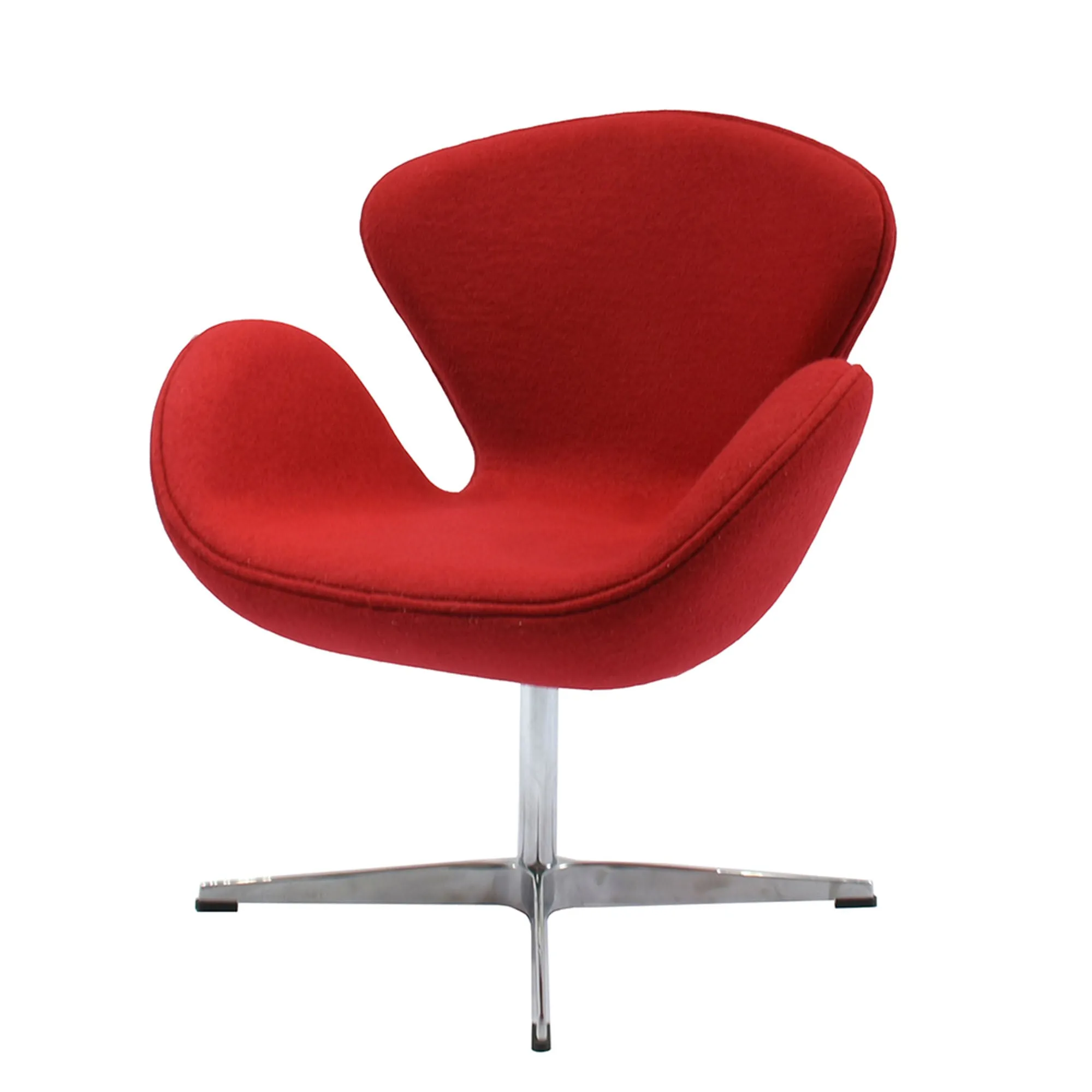 Swan Chair Swivel Height Adjustable Lounge Chair, Cashmere