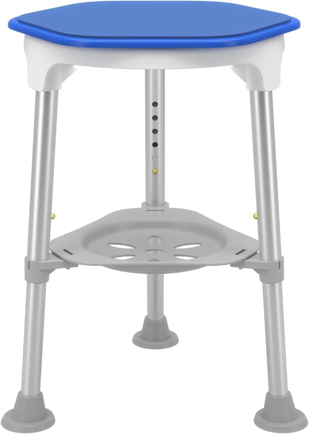 Swivel Shower Chair for Inside Shower, 360 Degree Rotating Seat, Small Shower Stool for Bathtub, Bath Chair for Elderly, Disabled, Adults (300lbs)