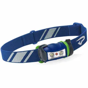 Sync Headlamp, Blue-Lime-Gray, 90 lm, Maxbright-Red LED