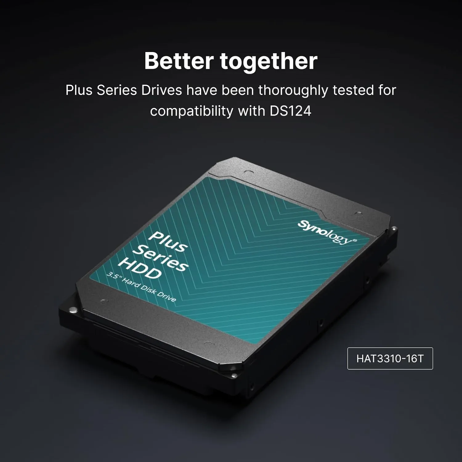Synology 1-Bay DiskStation DS124 (Diskless) Black