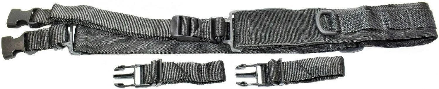 Tactical 2 Point Adjustable Sling for Ruger Model 14 Rifles Hunting Black Tactical Gear.