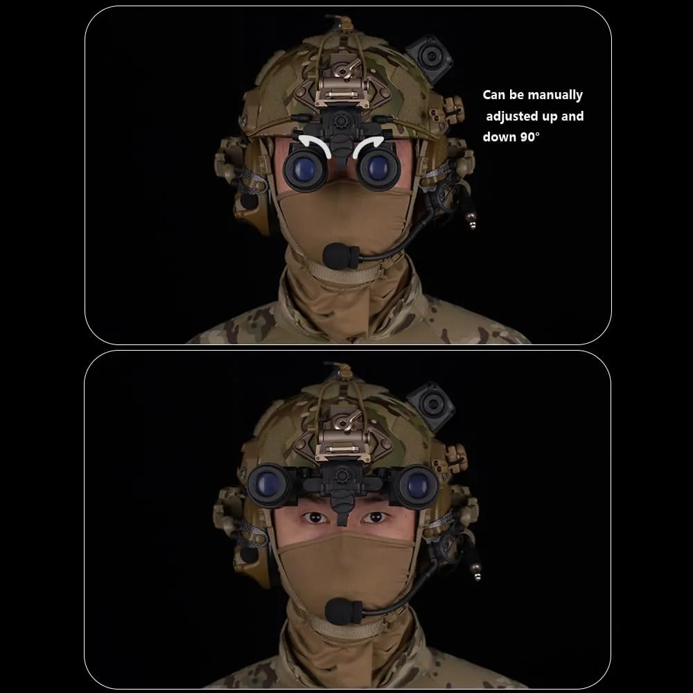 Tactical GPNVG 18 Dummy Model,Night Vision Goggles Model,for Tactical Helmet NVG Mount | for Cosplay Display
