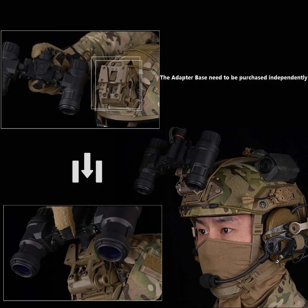 Tactical GPNVG 18 Dummy Model,Night Vision Goggles Model,for Tactical Helmet NVG Mount | for Cosplay Display