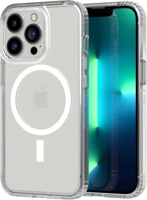Tech21 Evo Clear (MagSafe) for iPhone 13 Pro - Transparent MagSafe Phone Case with 12ft Multi-Drop Protection