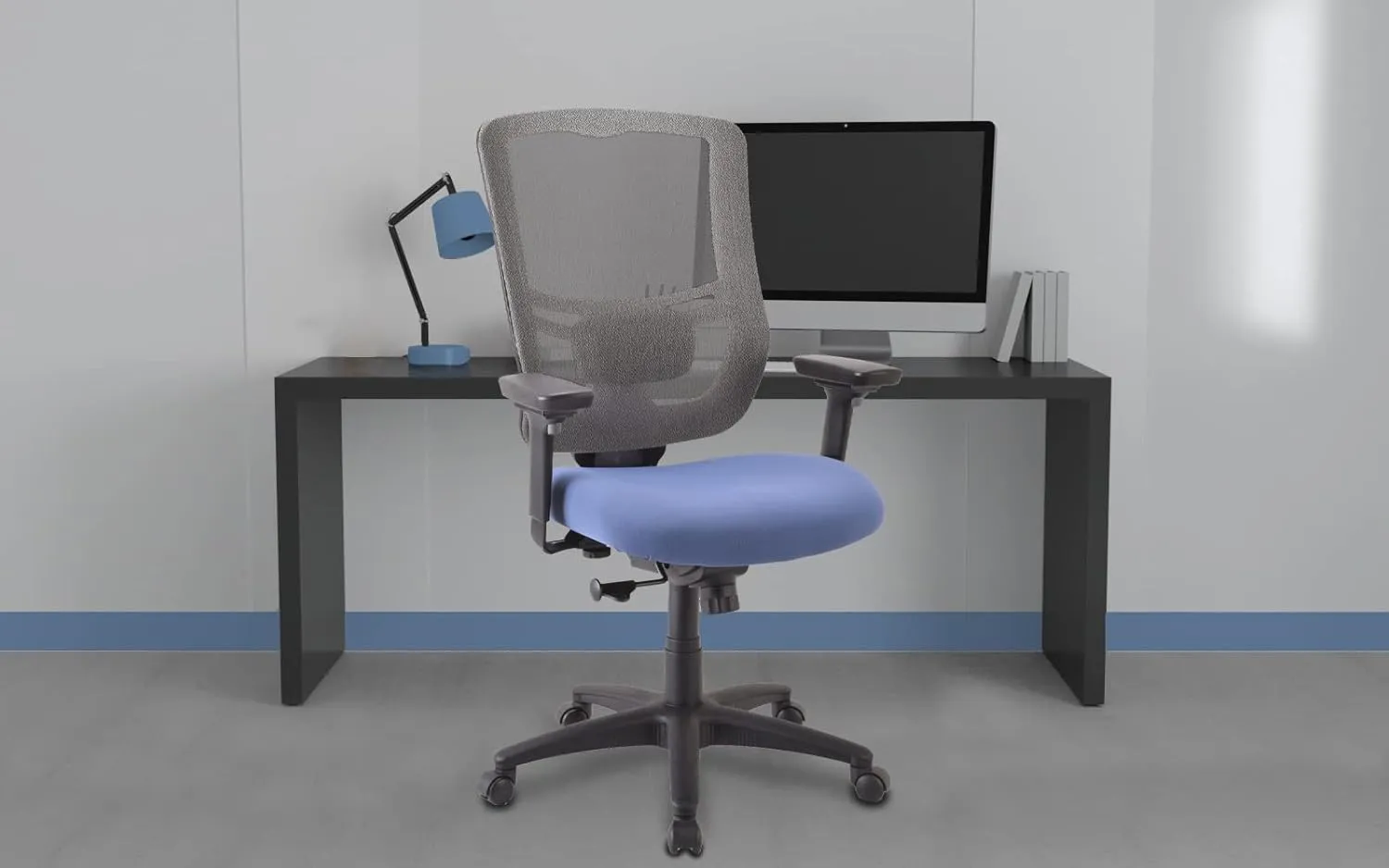 Tempur-Pedic Synchro-Tilt Task Chair, Denim