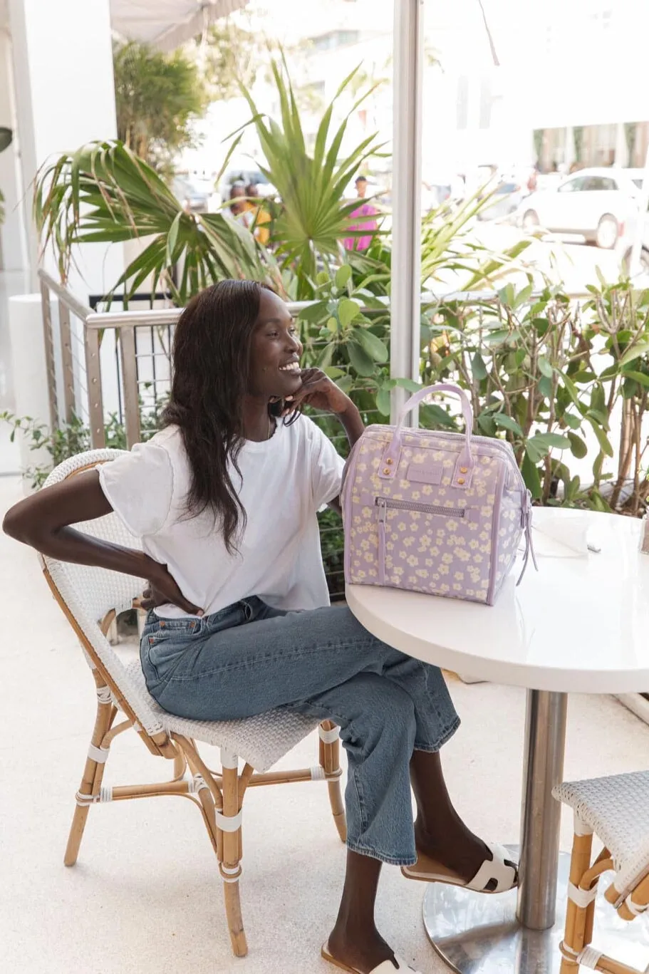 The Lunch Bag Violet Floral