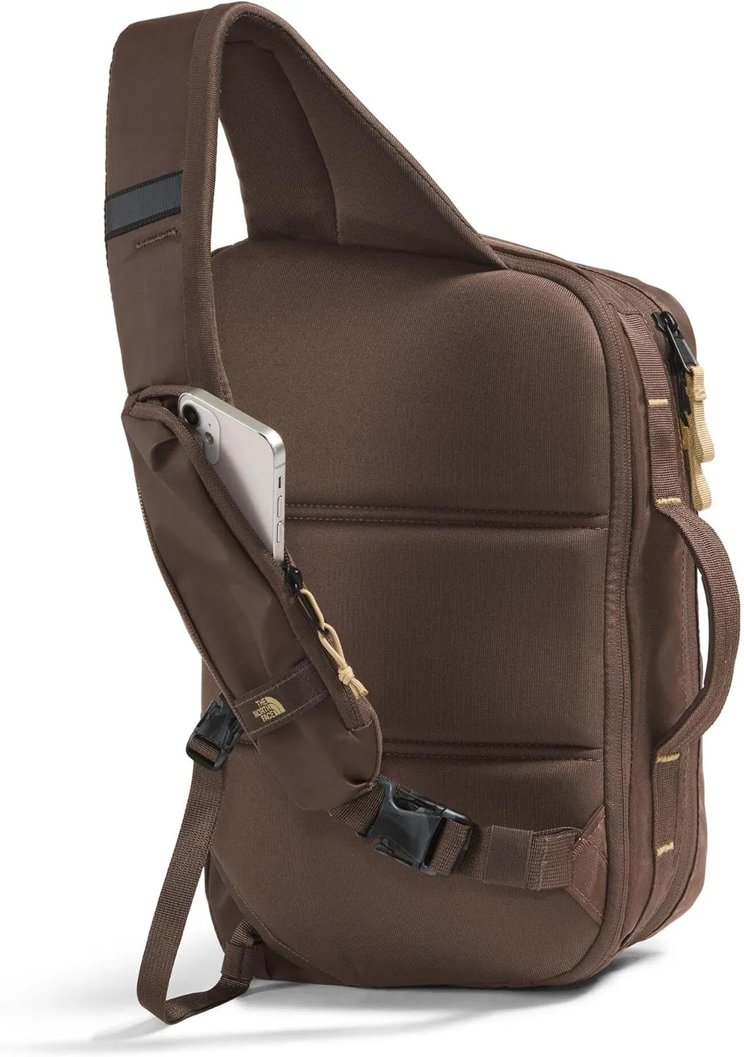 THE NORTH FACE Base Camp Voyager Sling - PFAS Free, Smokey Brown/Khaki Stone, One Size