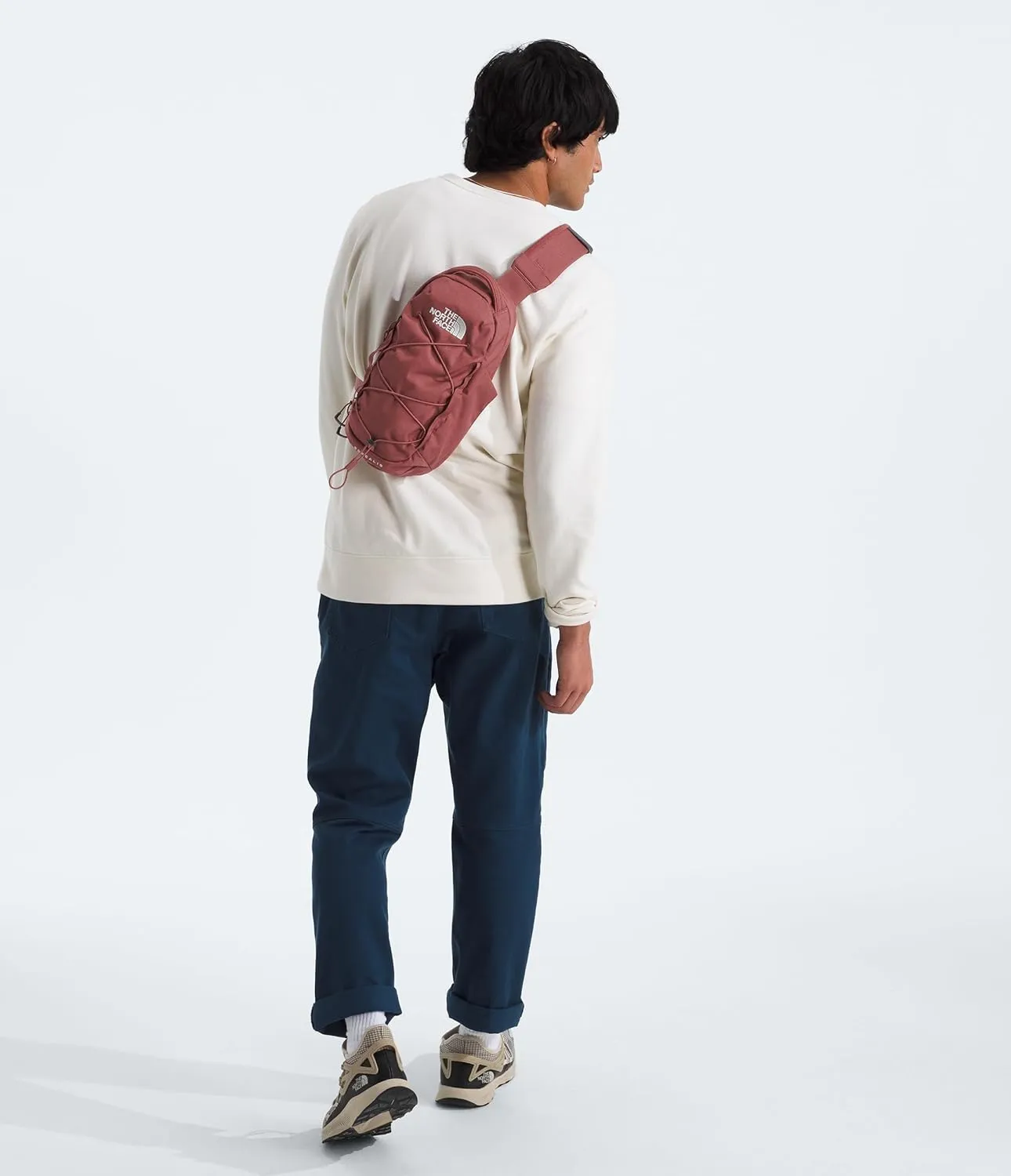 THE NORTH FACE Borealis Sling Bag, Canyon Dust Dark Heather, One Size