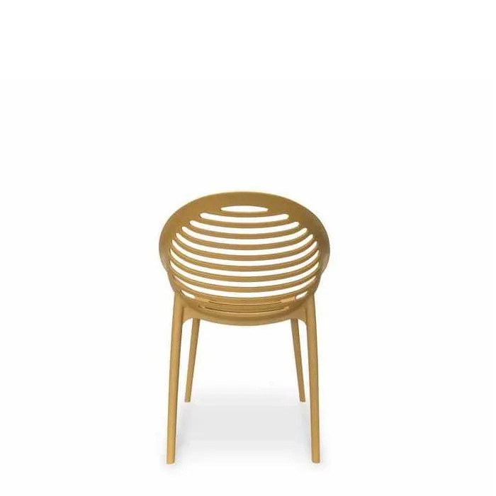 TIG Outdoor Chair - Mustard (Stackable)