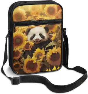 TODIYADDU Messenger Bag for Women Men Mini Shoulder Bag with Adjustable Straps Trendy Crossbody Sling Bag for Cell Phone Keys