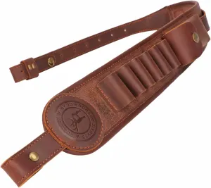 TOURBON Adjustable Gun Sling with 12 Gauge Shotgun Shell Holder, Padded Gun Strap with or Without Swivels