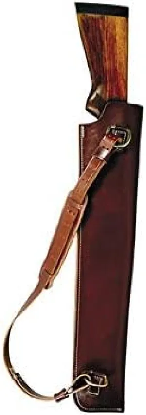 TRIPLE K 93700 937 Over The Shoulder Shotgun Scabbard, Walnut Oil, Plain Finish