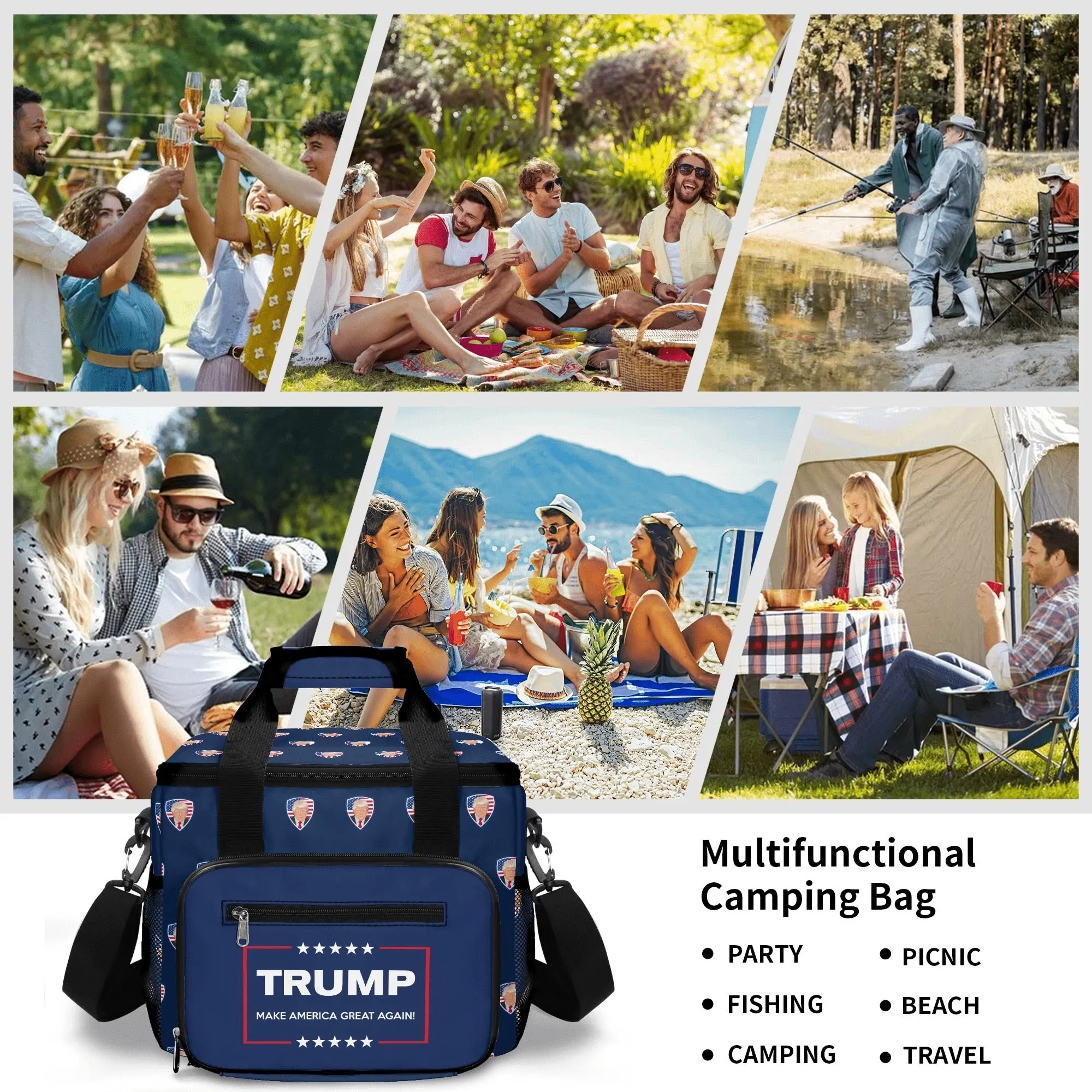 Trump MAGA Leakproof Cooler Bag