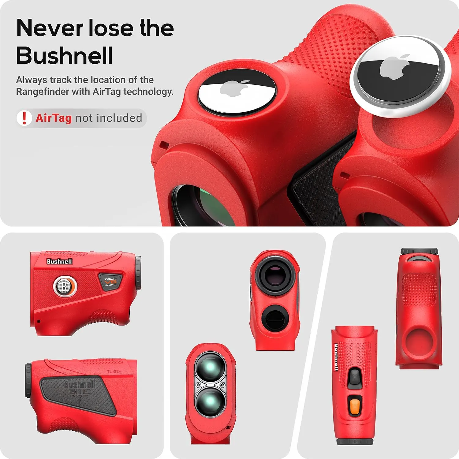 TUSITA Silicone Case Compatible with Bushnell Tour V6