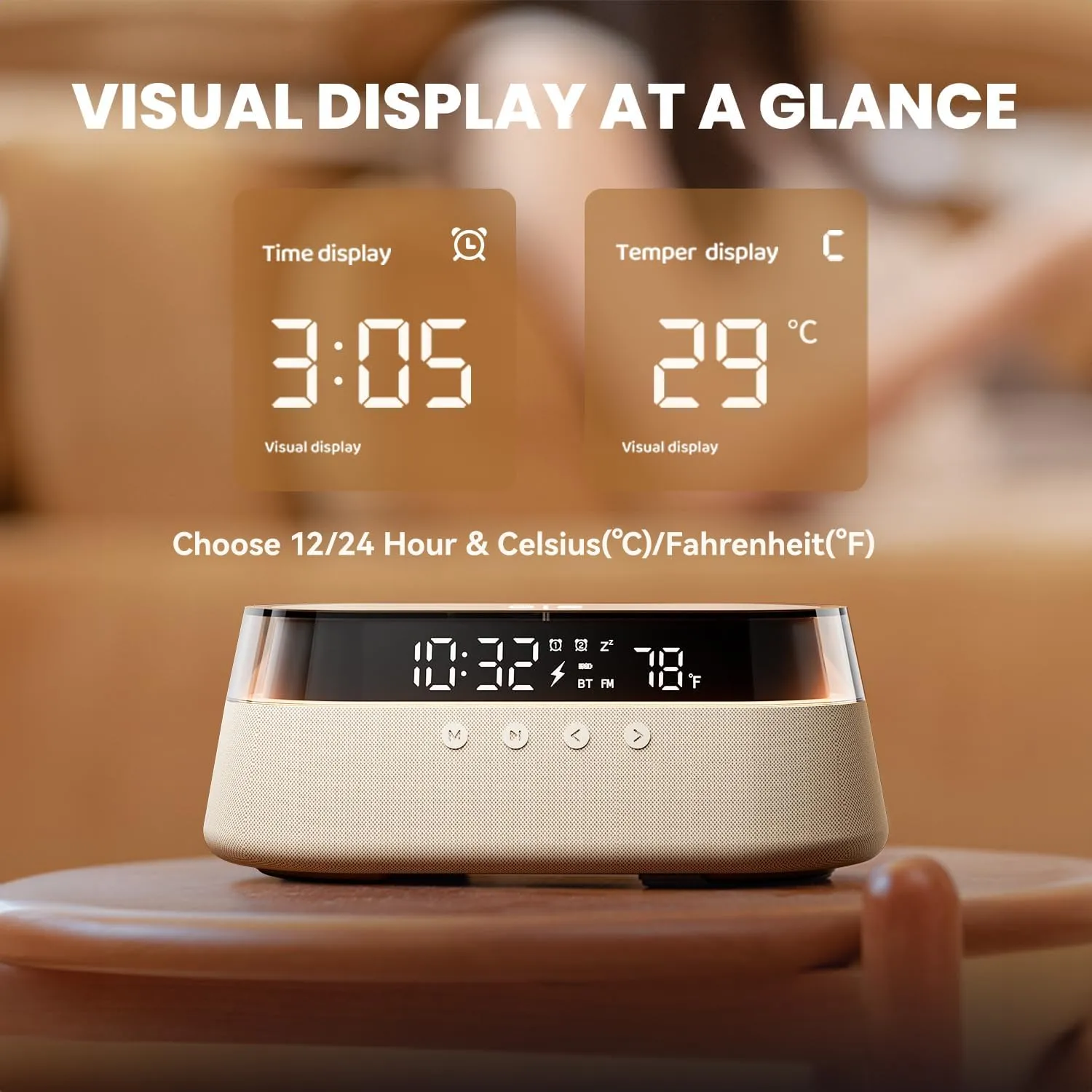 Ultimate Multi-Function Alarm Clock