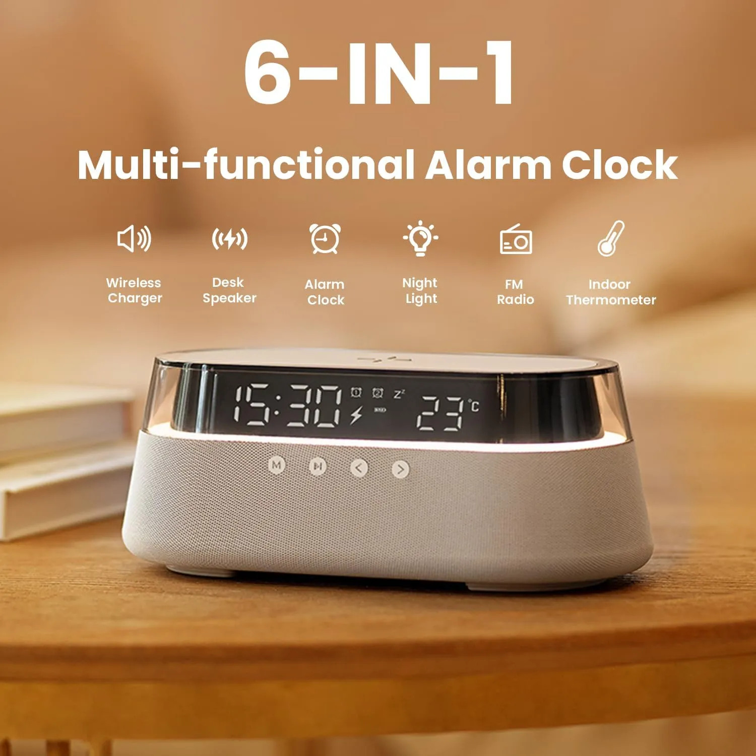 Ultimate Multi-Function Alarm Clock