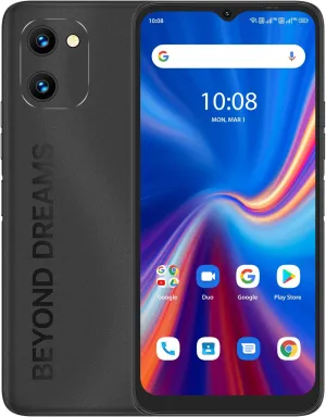UMIDIGI C1 Cell Phone Unlocked, 5150mAh Battery with 6.52" Full Screen T-Mobile Smartphone 2GB RAM 32GB ROM 256GB Expandable 13 5MP Camera,AI face Unlock,GPS,Dual SIM,WiFi 2.4GHz/5GHz,Warranty,Black