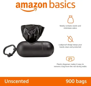 Unscented, leakproof doggy bags!