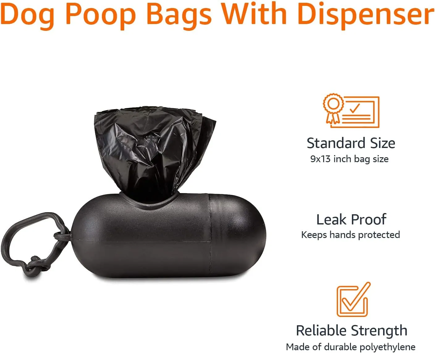 Unscented, leakproof doggy bags!