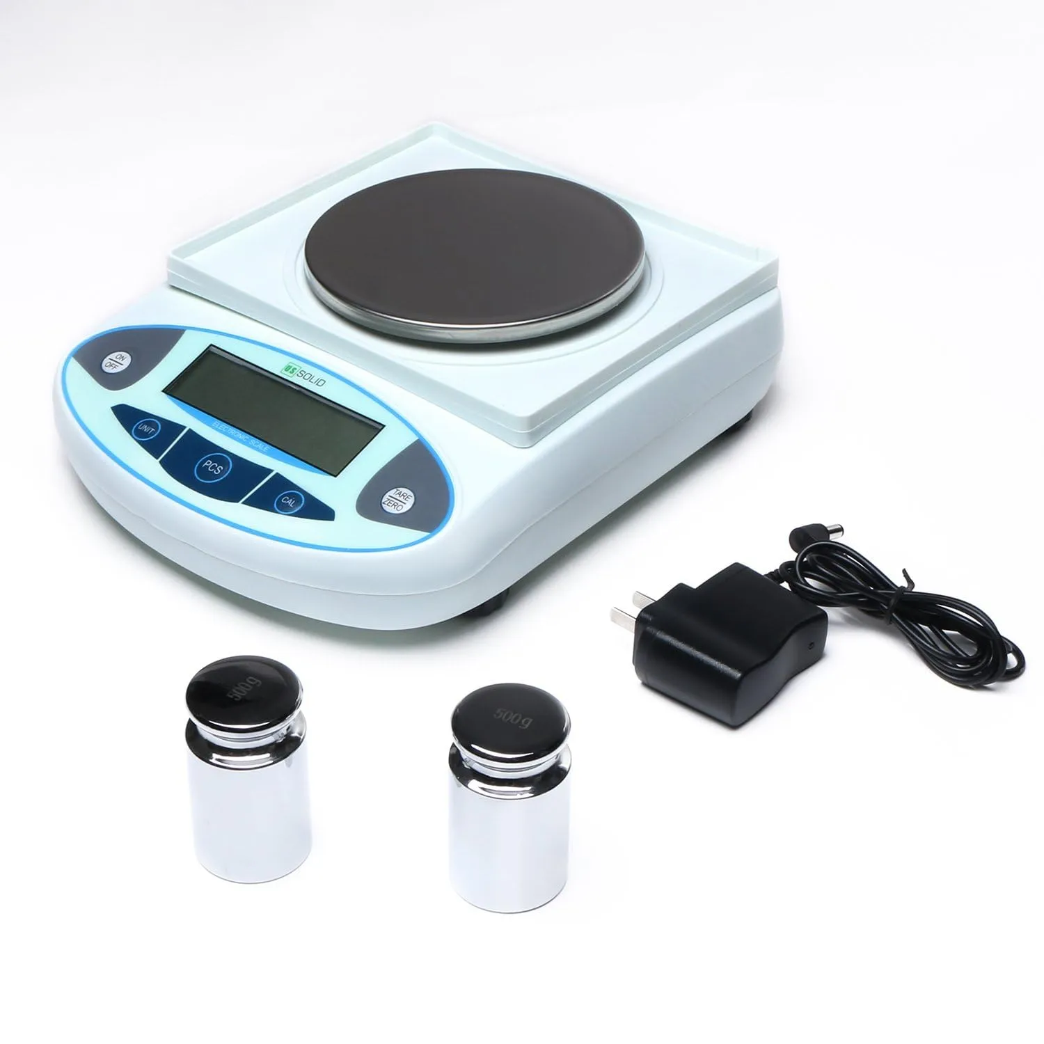 U.S. Solid Digital Precision Scale Analytical Balance Electronic Lab Scale 0.01 g (3KG)
