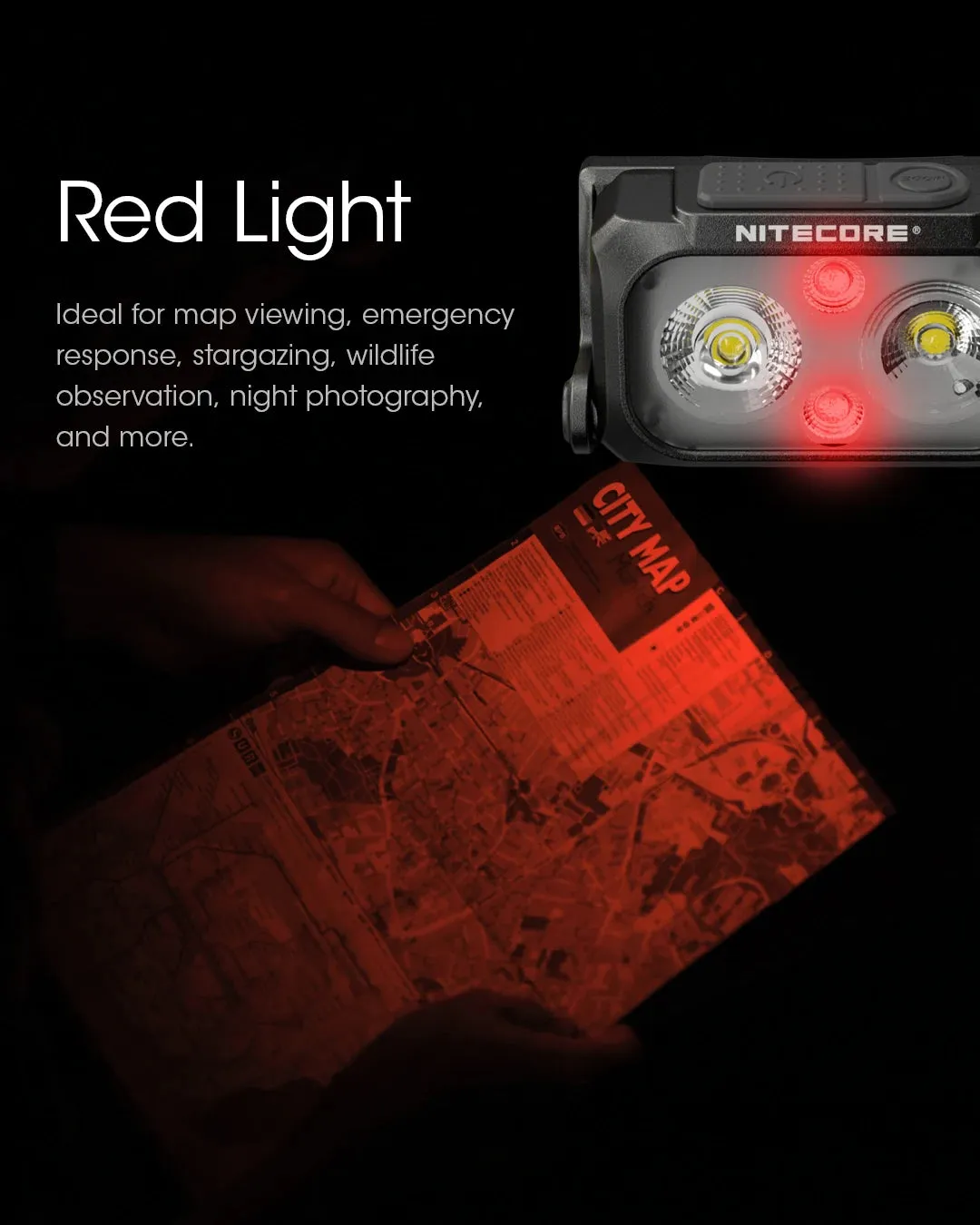 USB-C Rechargeable Headlamp 400 Lumens, Built-in Battery 650mAh for Outdoor Activities