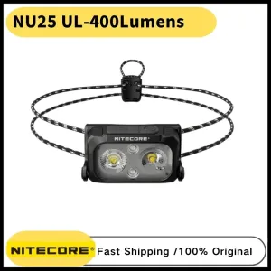 USB-C Rechargeable Headlamp 400 Lumens, Built-in Battery 650mAh for Outdoor Activities