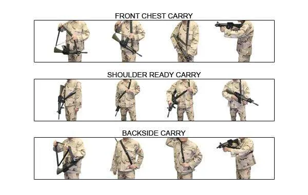 UTG Three Point Tactical Rifle Sling, Black