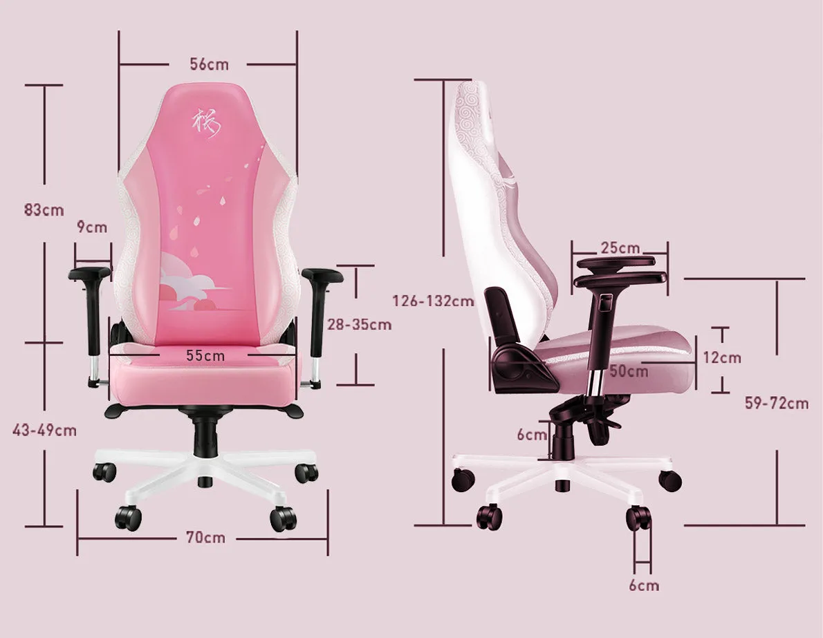 Varmilo Sakura Racing Chair Gaming Style Adjustable