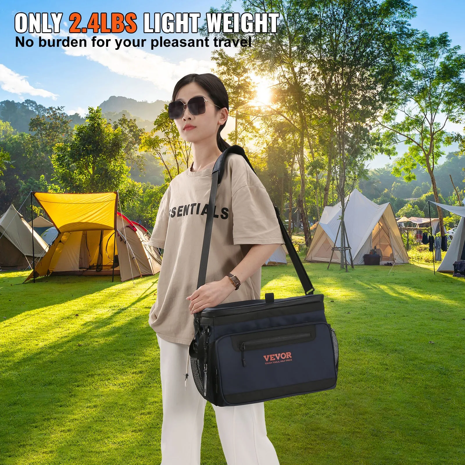 VEVOR Hardbody Cooler Bag, 30 Cans - Insulated, Leakproof, and Waterproof
