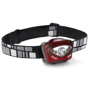 Vizz Headlamp w-LED, Red, 205 lm