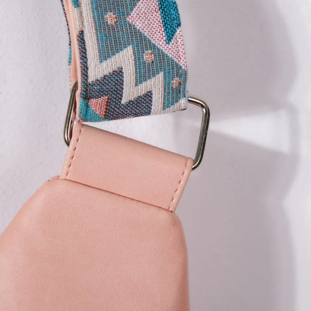 Voyager One Shoulder Cross Body Bag Pink