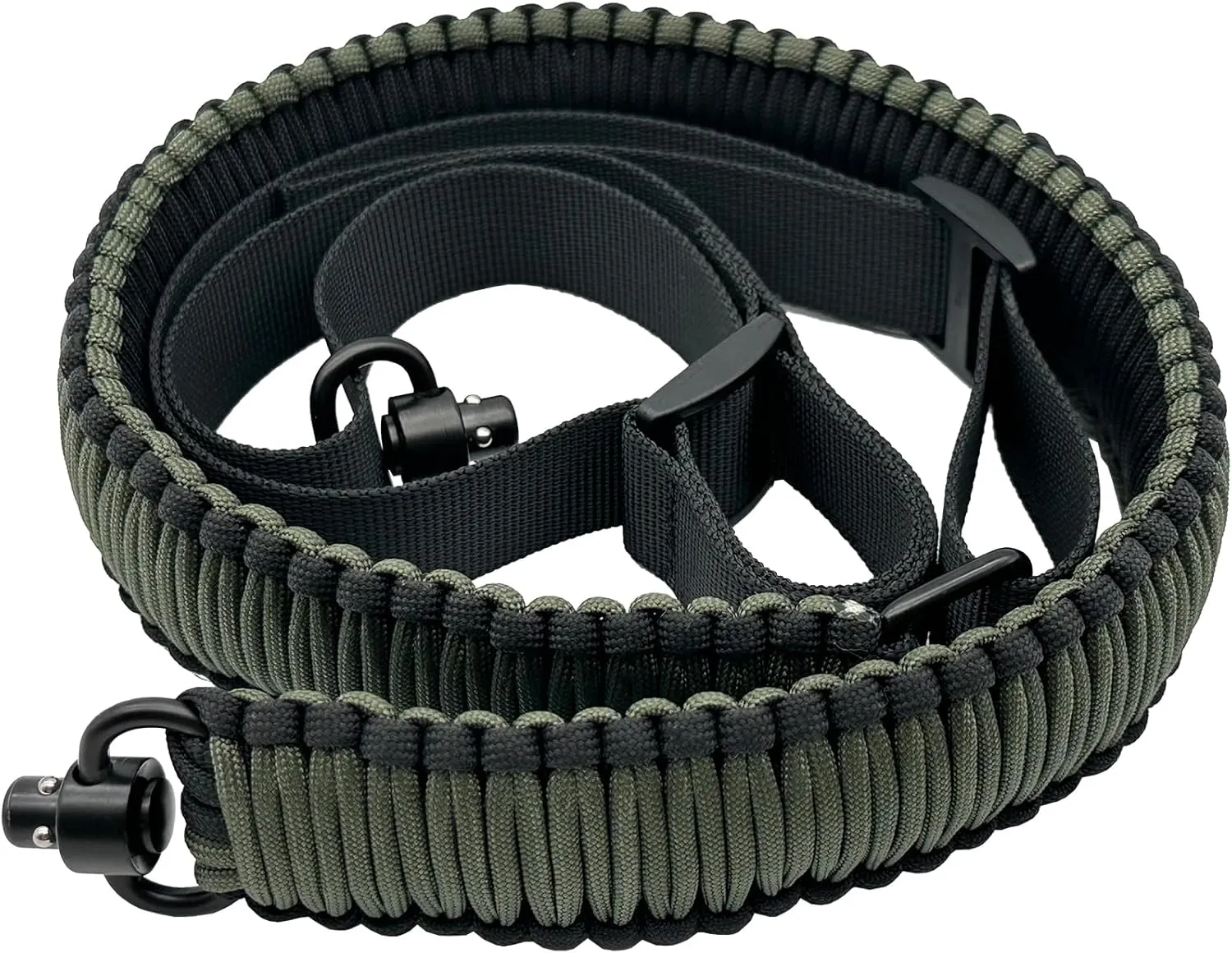 VVAAGG Two-Point Sling with QD Swivels, Durable Anti-Slip 2 Point QD Sling with Adjustable Length Strap