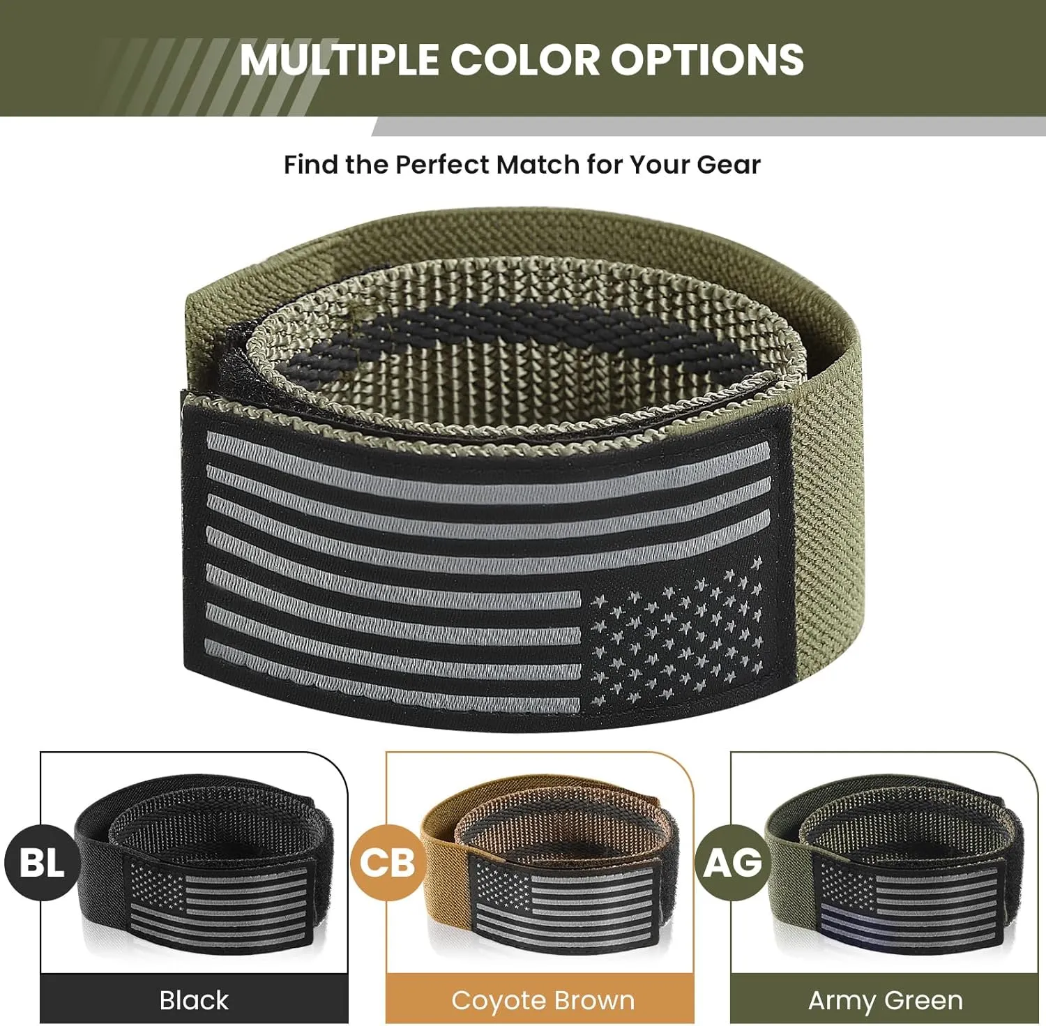 Warbull Magnetic Sentry Strap Retainer Band, Quick Access Rifle Sling Strap, Adjustable Sling Keeper Retention Band, Ideal Gift as Gun Accessories for Rifle, Shotgun, Hunting, Shooting