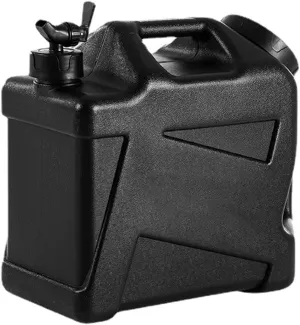 Water Container with Spigot, 12L Drinking Water Storage Jug for Camping, Portable Water Dispenser Carrier for Vehicle, Car, Outdoor, Hiking, Emergency, Hurricane Supplies ( Gray : B , Size : 341*167*3
